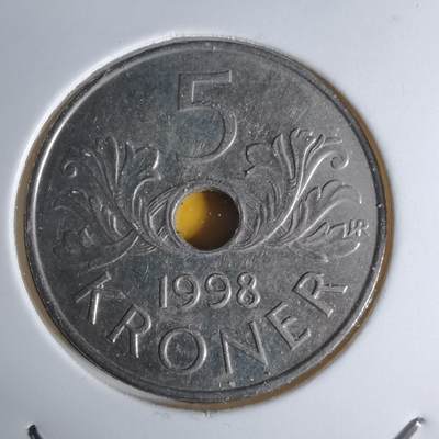 沼泽如烟--第1068场 挪威1998年5克朗