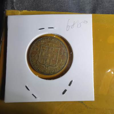 沼泽如烟--第1068场 牙买加1958年半便士