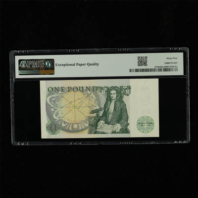 【亘邦集藏】第230期拍卖 1981-84年 英国1英镑 PMG 65EPQ DX41 209518