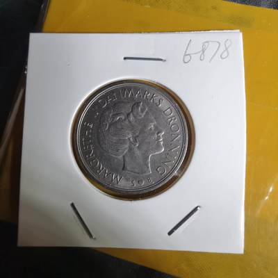 沼泽如烟--第1068场 丹麦1977年1克朗