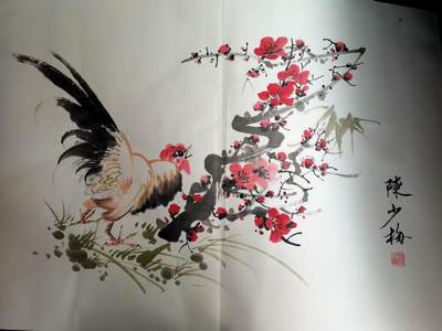 NO.31 好又多金牌大场，期期夯爆，每周必拍！要啥有啥，一站式配齐，方便凑单！（周6晚9点截拍，卖家送拍0抽成！） 【画册】陈少梅先生画册 尺寸45x32㎝ 内含10幅画 图是其中两幅