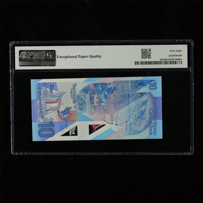 【亘邦集藏】第230期拍卖 2019年 东加勒比海10元 PMG 68EPQ GW295590