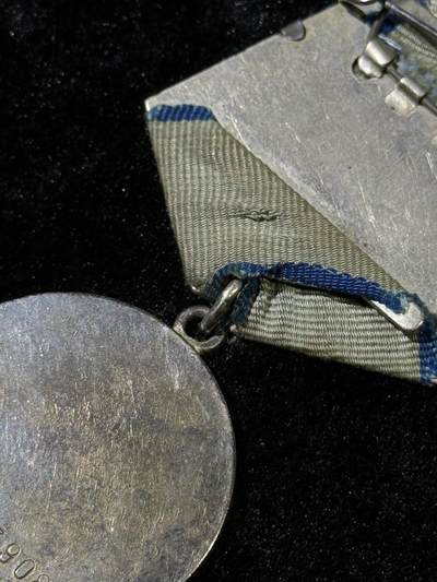 戎马世界章牌大赏第115期 苏联勇敢奖章，号段2043908，有档案