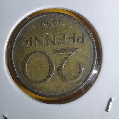 沼泽如烟--第1068场 东德1969年20芬尼