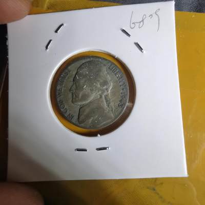 沼泽如烟--第1068场 美国1943年五分银币