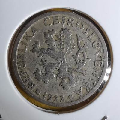 沼泽如烟--第1068场 捷克斯洛伐克1922年1克朗