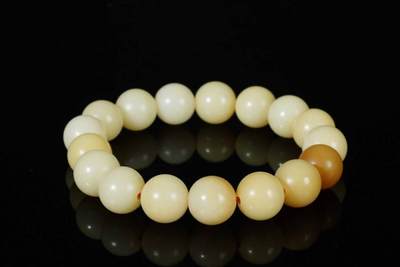 上海都达杂项专场103【全场包邮】  天然菩提1.3圆珠手串73-154