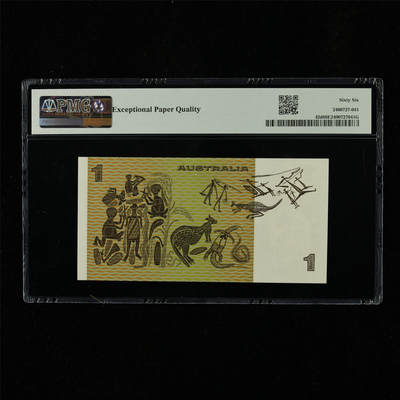 【亘邦集藏】第230期拍卖 1983年 澳大利亚1元 PMG 66EPQ DJB747698
