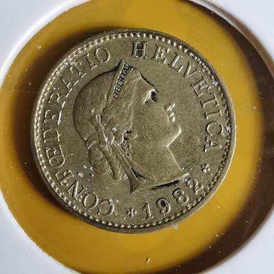 沼泽如烟--第1068场 瑞士1982年五分