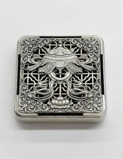 博洋堂“生趣盎然”4月精品专场暨第169期（全场包邮） 水墨盒一个，重175.3g，材质未知可以自行检测。