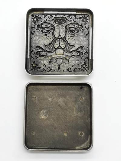 博洋堂“生趣盎然”4月精品专场暨第169期（全场包邮） 水墨盒一个，重175.3g，材质未知可以自行检测。