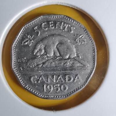 沼泽如烟--第1068场 加拿大1950年五分