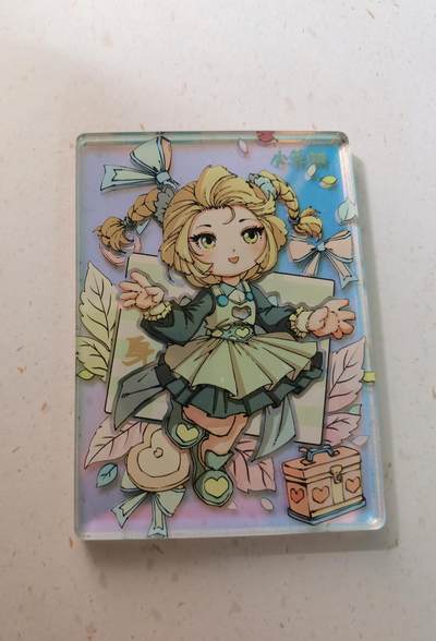 蜂潮卡牌  拍卖003期  0佣收拍（4月26日  21点  截拍） 小花瓣艺术文创  美好生活2  身  亚克力