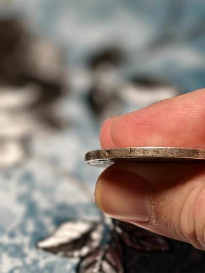 抚柳草堂-第二十八期章牌钱币  奖章勋章 满百包邮 放漏专场 1870意大利王国维克托·伊曼纽尔二世5里拉银币 重25g 老包浆带底光温润细腻 意大利统一后的银币经典品种 