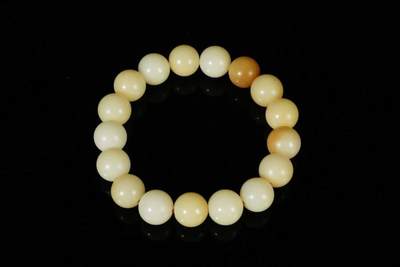 上海都达杂项专场103【全场包邮】  天然菩提1.3圆珠手串73-154