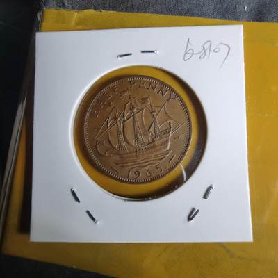 沼泽如烟--第1068场 英国1965年半便士