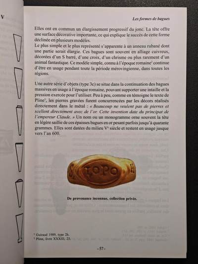 【德藏】世界币章拍卖第171期（拍品征集中~欢迎藏友联系） 97新 墨洛温王朝的戒指：北高卢地区 全彩铜板纸印刷 全书约447页 详情请看拍卖介绍