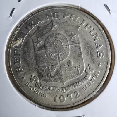 沼泽如烟--第1068场 菲律宾1972年1比索