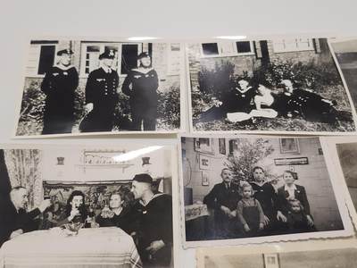 南水社第5次拍卖  二战德国海军军人照片一组（军官/水兵/家庭）