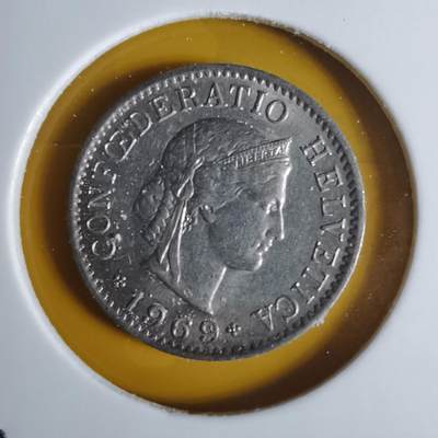 沼泽如烟--第1068场 瑞士1969年五分