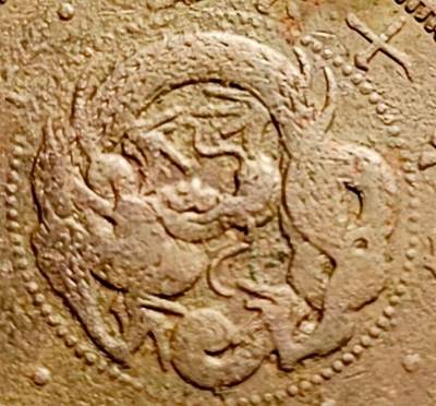 泉币菌-第231场-拍品多 请提前出价 龙鳞清晰 百年老铜币 日本明治19年 龙洋二钱铜币 32mm