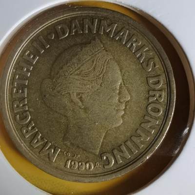 沼泽如烟--第1068场 丹麦1990年20克朗