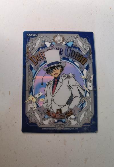 蜂潮卡牌  拍卖003期  0佣收拍（4月26日  21点  截拍） 卡游  名侦探柯南  推理相片  耀夜版第3弹  鎏影款  基德