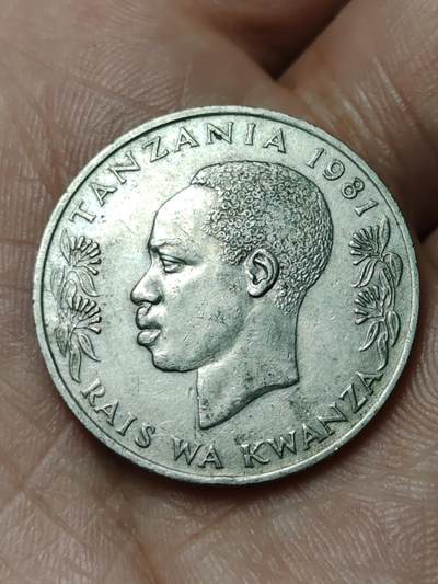 2026年第四十八场(总第二百一十七场）外国好品散币场(免佣金) 坦桑尼亚🇹🇿1981年1先令(独立后首套流通硬币)