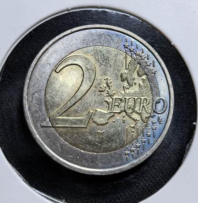 外国优质老铜币纪念币银币专场，周六晚上九点倒数截拍，满百包邮，节前出差在外，5月3日统一发货,可寄存半年，喜欢朋友微信扫描二维码可直接参拍 法国2007 年《罗马条约》签署 50 周年 2 欧元纪念币，币面以打开的条约文本纪念欧盟一体化进程，是欧元区重大历史事件的见证。