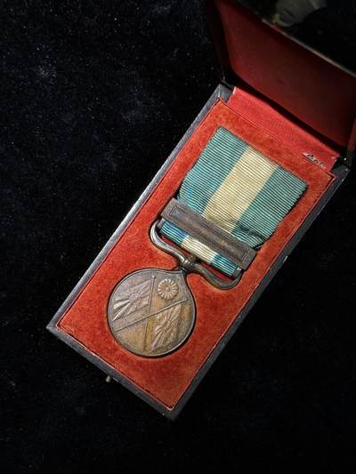 戎马世界章牌大赏第115期 日本甲午战役从军记章