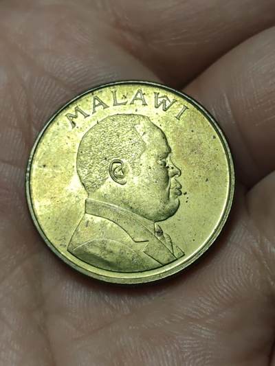 2026年第四十八场(总第二百一十七场）外国好品散币场(免佣金) 马拉维🇲🇼1996年1克瓦查(独立后第四套流通硬币，最大面值)
