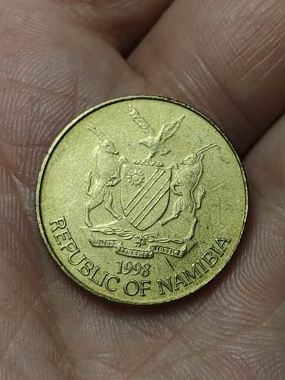 2026年第四十八场(总第二百一十七场）外国好品散币场(免佣金) 纳米比亚🇳🇦1998年1元(首套流通硬币)