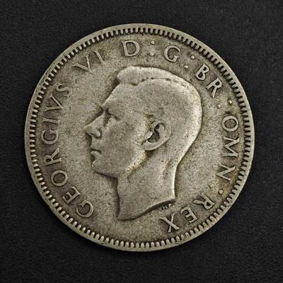 【淘币小摊】实时拍第八百九十八拍   小银币场    每周一统一发货 英国1942年乔治六世一先令银币