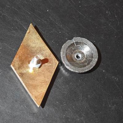 4月26日结束，成斌徽章钱币精品场 乌克兰航空国立大学校徽 稀少