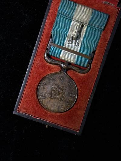 戎马世界章牌大赏第115期 日本甲午战役从军记章