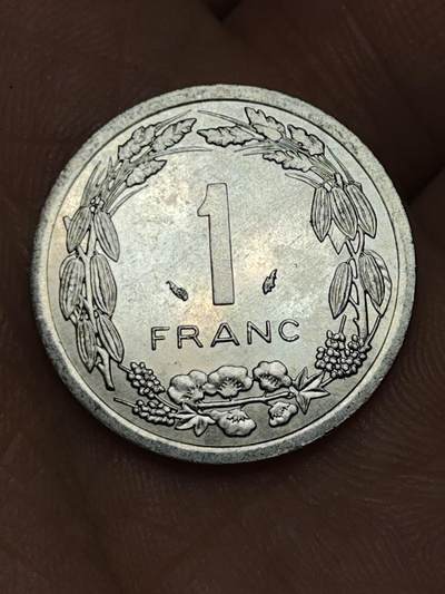 2026年第四十八场(总第二百一十七场）外国好品散币场(免佣金) 中非国家联盟1982年1法郎(第一套，Dolphin –海豚标)