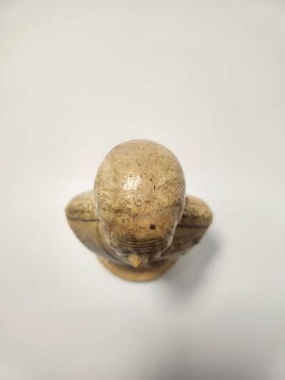 南水社第5次拍卖  日本大正时期 陆军大将乃木希典 陶制半身像 原品