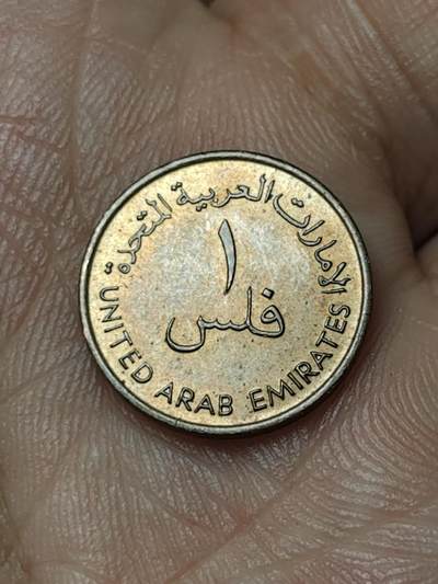 2026年第四十八场(总第二百一十七场）外国好品散币场(免佣金) 阿联酋🇦🇪1973年1费尔(首套流通硬币首发年)