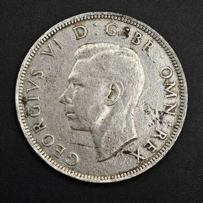【淘币小摊】实时拍第八百九十八拍   小银币场    每周一统一发货 英国1939年乔治六世半克朗银币