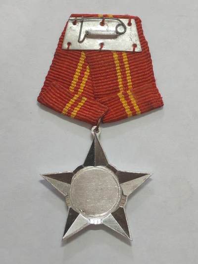 韵星假日军品类拍卖第56期  -- Rimey Holidays Militaria Auction 56 越南社会主义共和国二级光荣战士勋章 软挂版