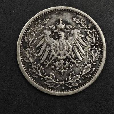【淘币小摊】实时拍第八百九十八拍   小银币场    每周一统一发货 德国1918年1/2马克银币
