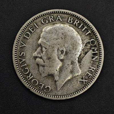 【淘币小摊】实时拍第八百九十八拍   小银币场    每周一统一发货 英国1929年乔治五世一先令银币