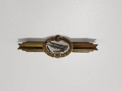 南水社第5次拍卖  东德NVA国家人民军 三级导弹部队证章 品相如图