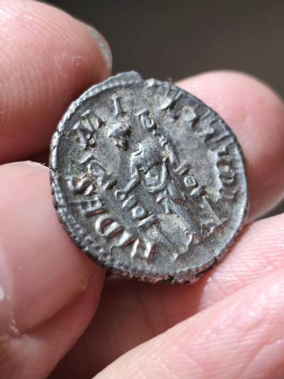 星盘世界钱币 5.2年度精品币大拍 一周年抽奖活动 极美品！ 镜面底版 罗马帝国 公元235-238年 马克西米努斯一世 第纳尔银币  正面为马克西米努斯一世头戴桂冠面右侧像 nnc ms62