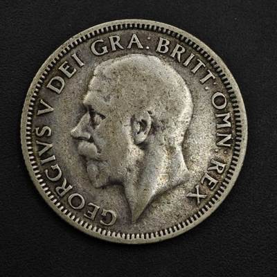 【淘币小摊】实时拍第八百九十八拍   小银币场    每周一统一发货 英国1929年乔治五世一先令银币
