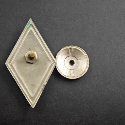 4月26日结束，成斌徽章钱币精品场 苏联武装总参学院校徽铜制珐琅