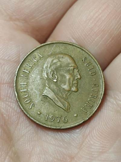 2026年第四十八场(总第二百一十七场）外国好品散币场(免佣金) 南非🇿🇦1976年2分(独立后第四套流通硬币)