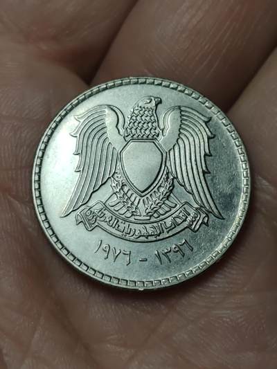 2026年第四十八场(总第二百一十七场）外国好品散币场(免佣金) 叙利亚🇸🇾1976单年份1镑(FAO纪念套币最大面值)