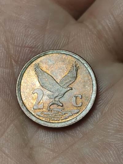 2026年第四十八场(总第二百一十七场）外国好品散币场(免佣金) 南非🇿🇦1998年2分(独立后第九套流通硬币)