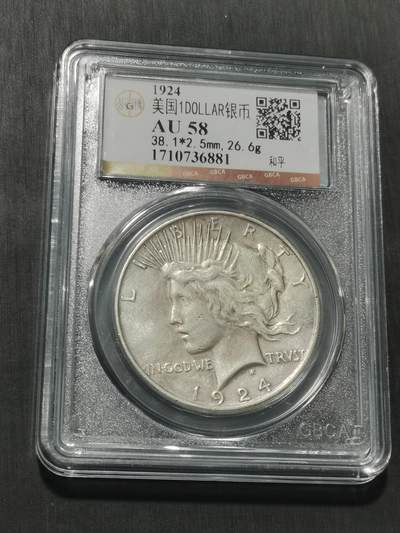 天下钱庄专场欢迎参拍 - 美国和平鸽一美元银币